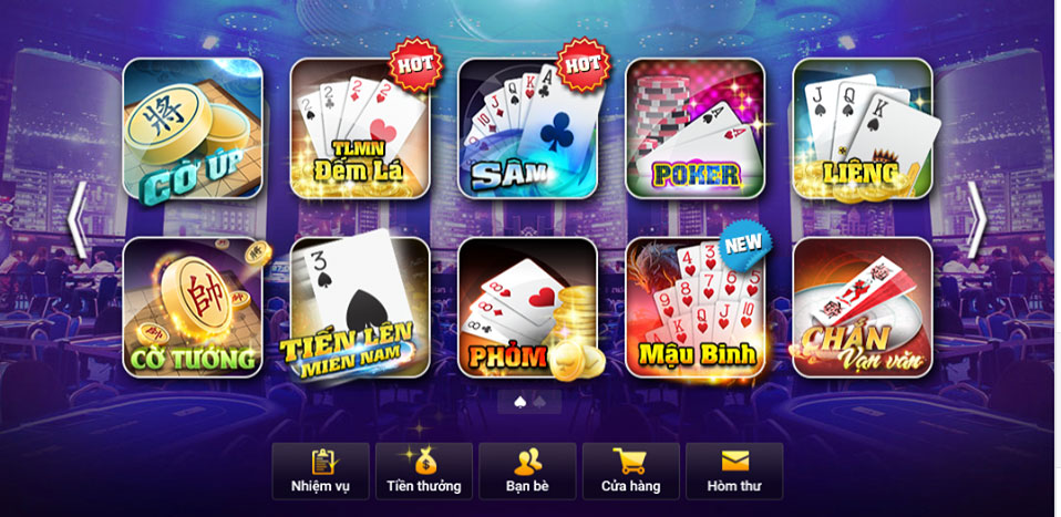 Đổi thẻ cào điện thoại khi chơi game bài